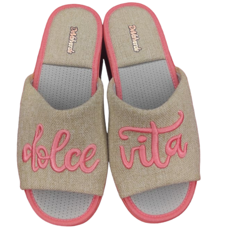 ZAPATILLA DVALVERDE ESTAR POR CASA PINKI NUDE 1550