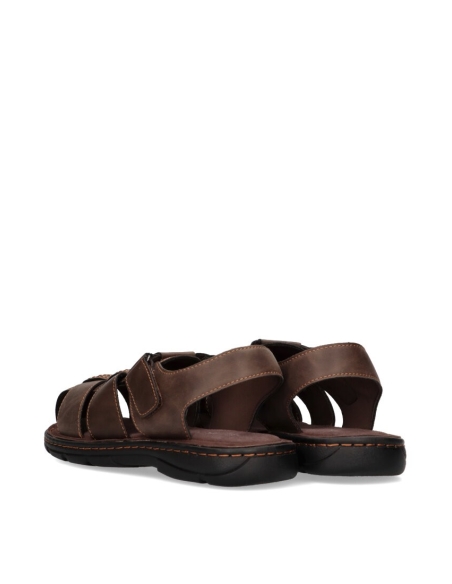 SANDALIA CABALLERO ETIKA 41016 MARRON