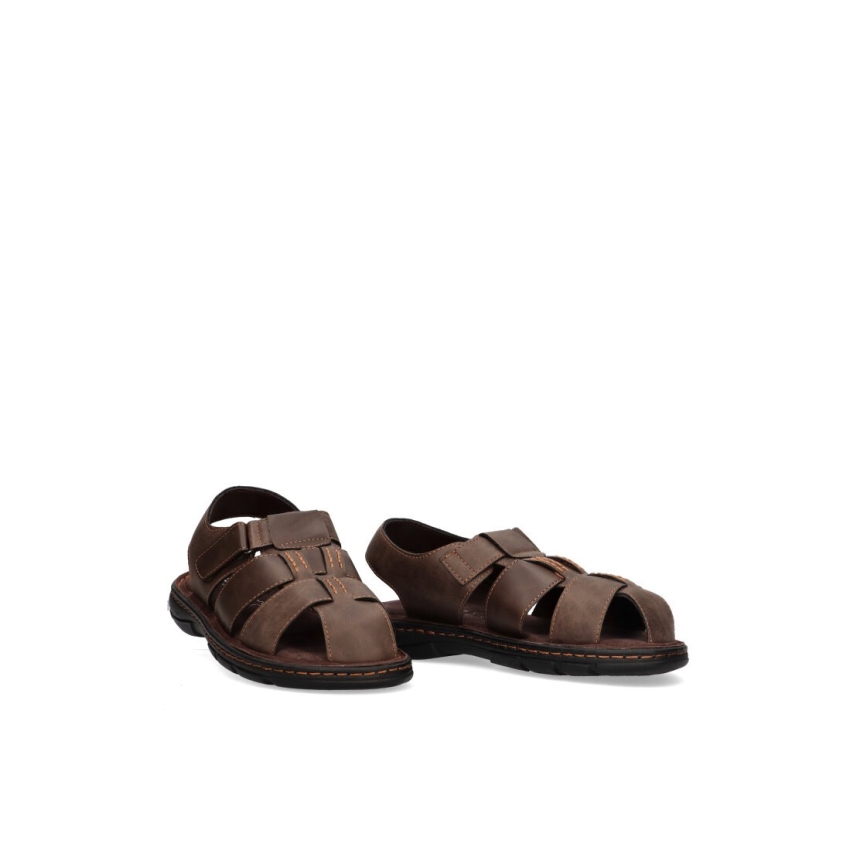 SANDALIA CABALLERO ETIKA 41016 MARRON