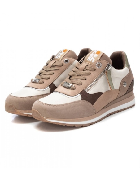DEPORTIVO CASUAL MUJER REFRESH COMBINADO 171401 BEIGE