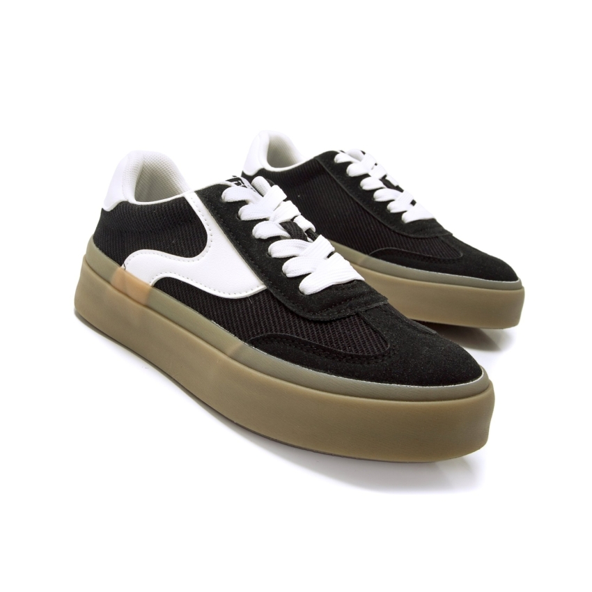 DEPORTIVA MUSTANG NAYL NEGRO PLATAFORMA 60541