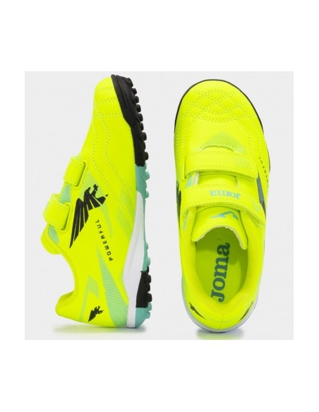 ZAPATILLA JOMA MULTITACOS POWERFUL JR 2411 FLUOR POJW2411TFV