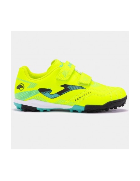 ZAPATILLA JOMA MULTITACOS POWERFUL JR 2411 FLUOR POJW2411TFV