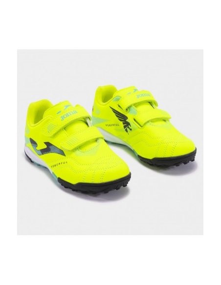 ZAPATILLA JOMA MULTITACOS POWERFUL JR 2411 FLUOR POJW2411TFV