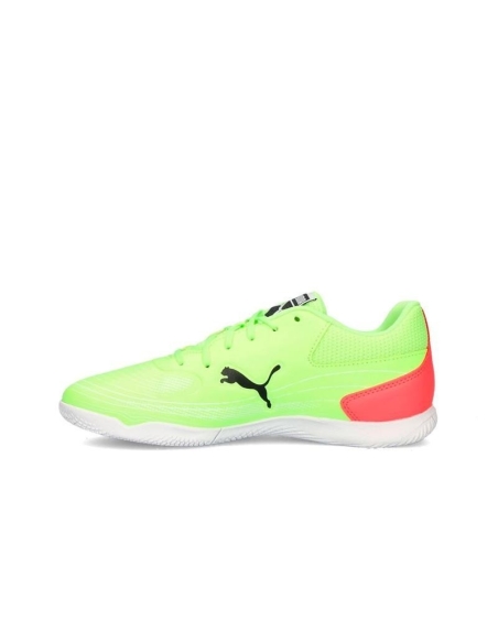 ZAPATILLA DEPORTE NIÑO PUMA FUTBOL SALA TRUCO 107980 VERDE