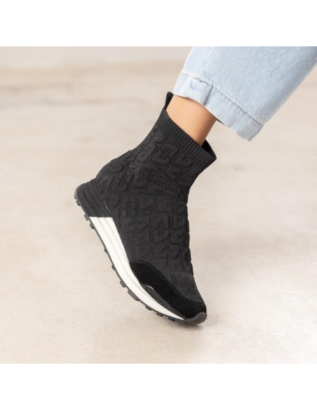 ZAPATILLA ABOTINADA GIOSEPPO LYCRA HOLEV 73439-HOLEV