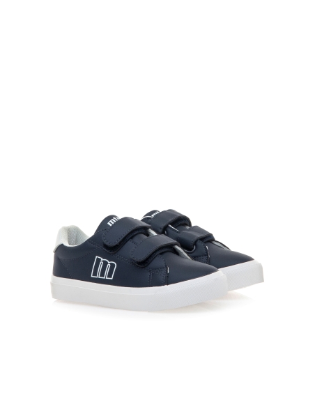 ZAPATILLA CASUAL NIÑO MUSTANG VELCRO 48930 MARINO