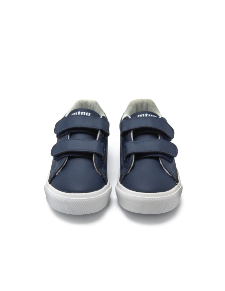 ZAPATILLA CASUAL NIÑO MUSTANG VELCRO 48930 MARINO