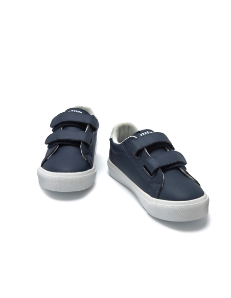 ZAPATILLA CASUAL NIÑO MUSTANG VELCRO 48930 MARINO