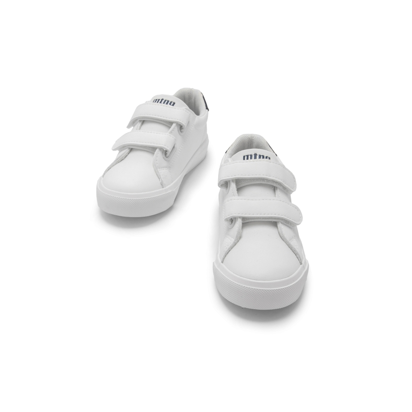 ZAPATILLA CASUAL NIÑO MUSTANG VELCRO BLANCO