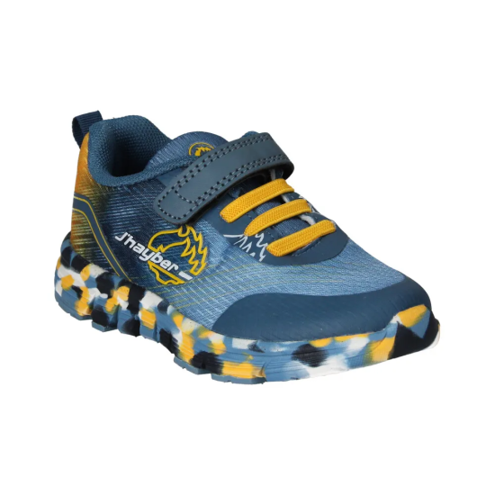 ZAPATILLA DEPORTE NIÑO VELCRO JHAYBER ROMANCE AZUL ZJ450484- 2