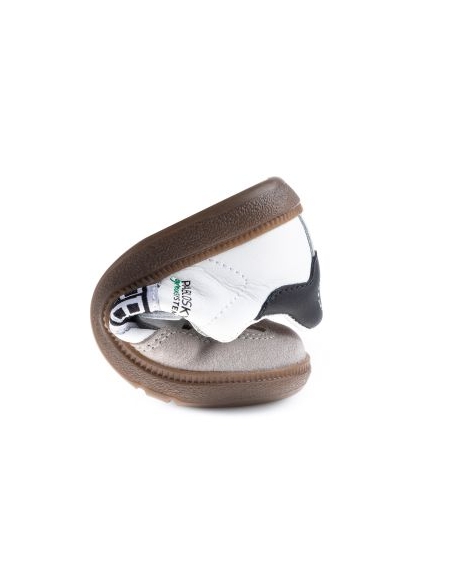 ZAPATILLA DEPORTE NIÑO PABLOSKY RESPETUOSA VELCRO PIEL BLANC