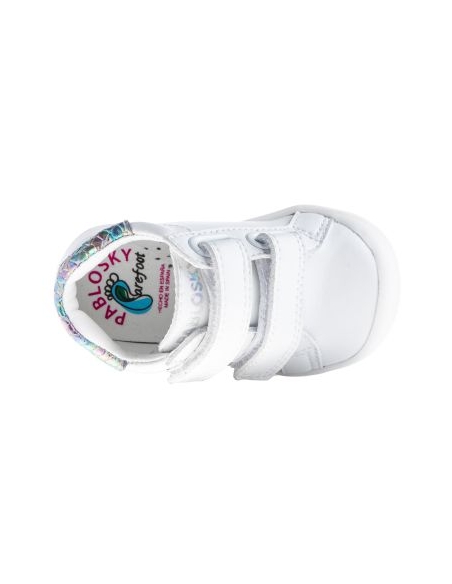 BOTITA NIÑA PABLOSKY VELCRO RESPETUOSA BLANCA 043905