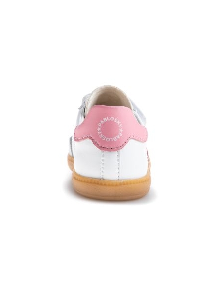 ZAPATILLA DEPORTE NIÑA PABLOSKY RESPETUOSA VELCRO BLANCO 046