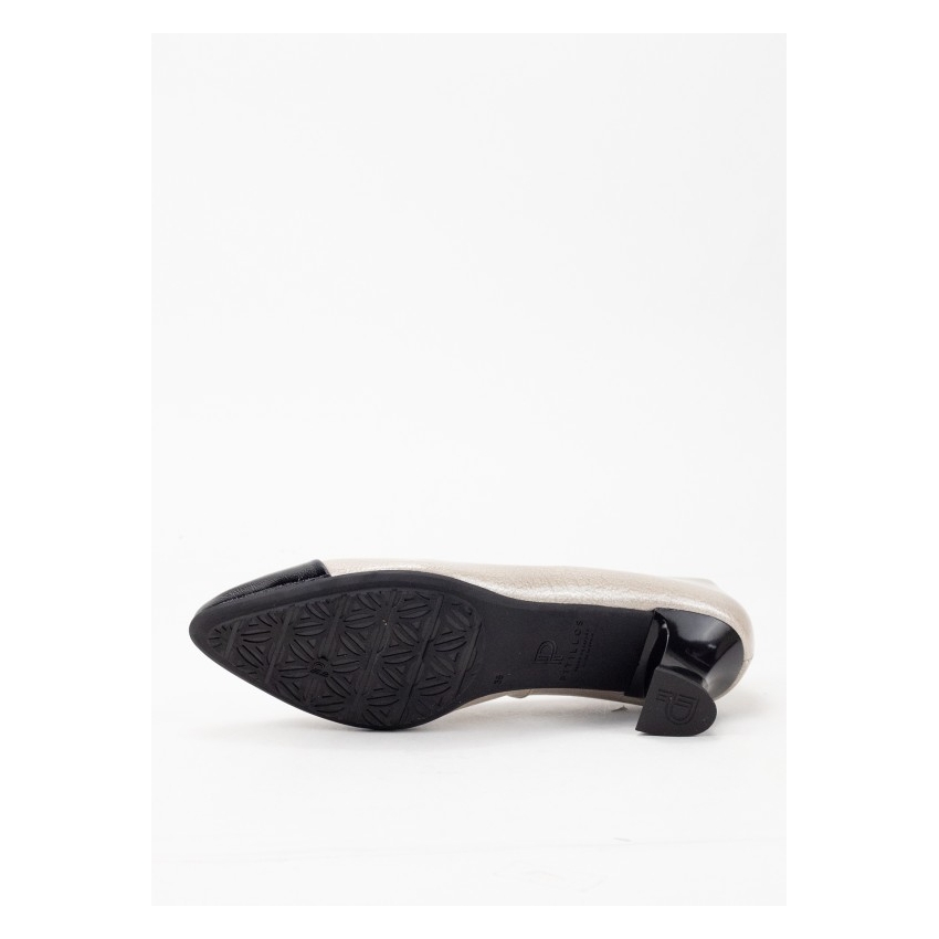 ZAPATO MUJER SALON PITILLOS COMBINADO CHAROL...