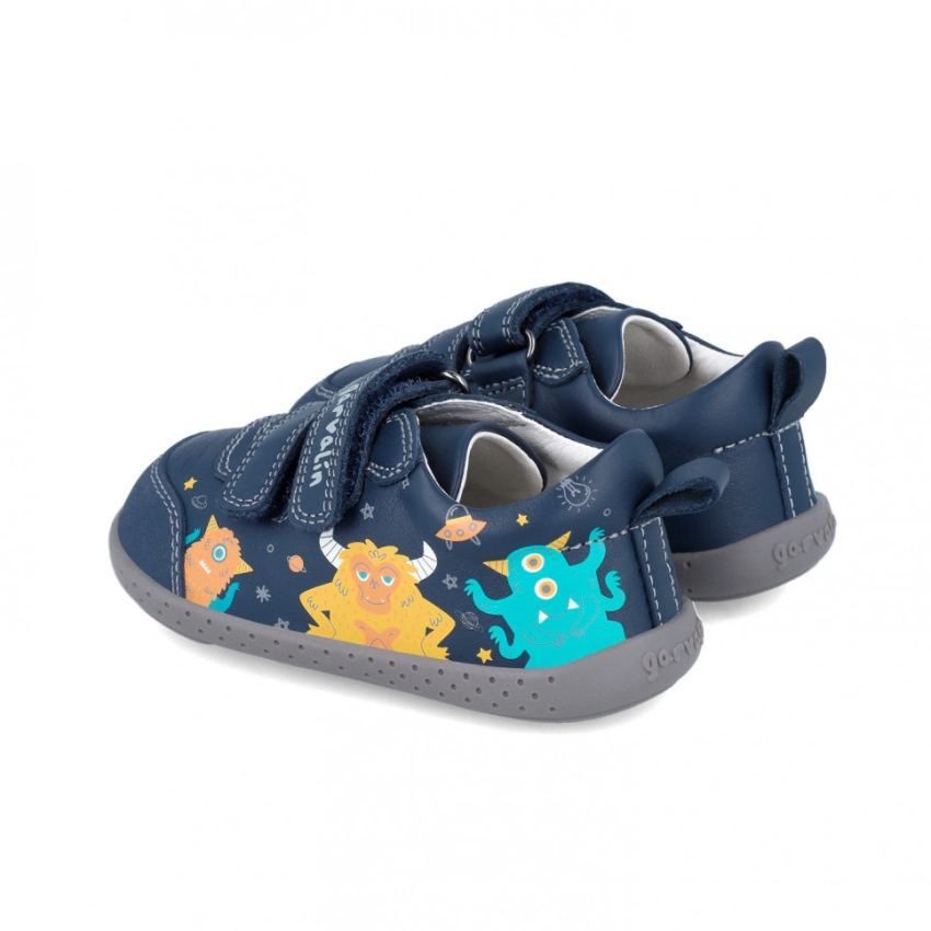 ZAPATO NIÑO RESPETUOSO GARBALIN PIEL MARINO...