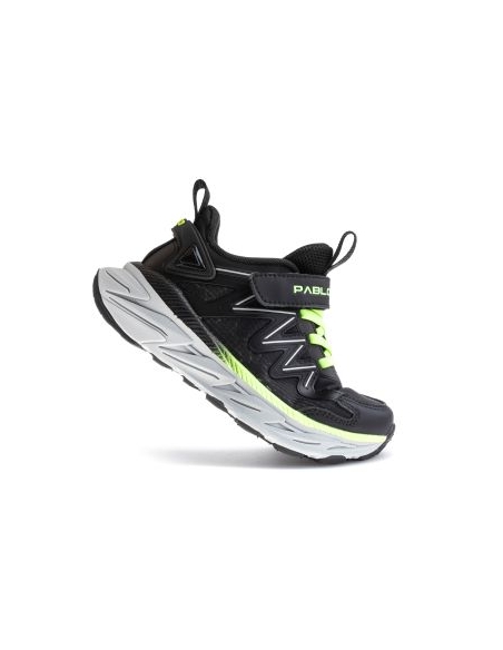 ZAPATILLA DEPORTE NIÑO PABLOSKY 978610 CROSS TRAINING BLACK