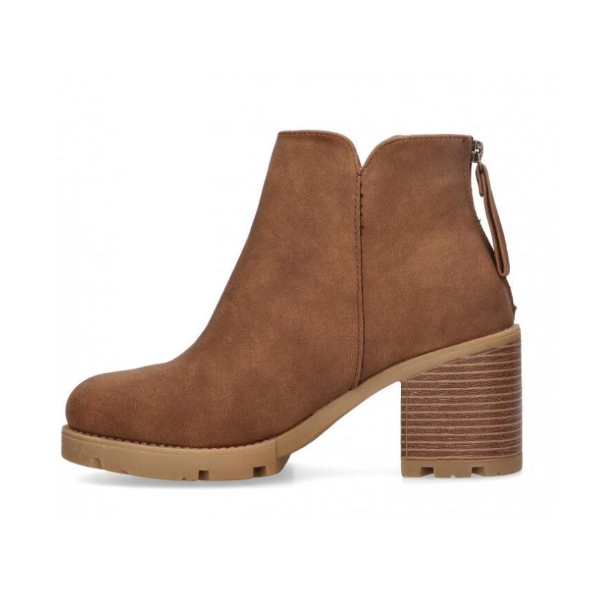 BOTIN TACON CUADRADO ETIKA 33303 CAMEL
