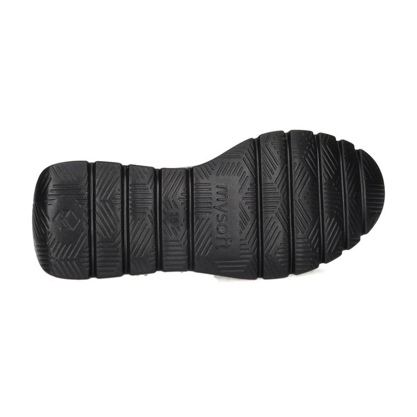 ZAPATO MUJER MOCASIN MY SOFT 24M625 NEGRO
