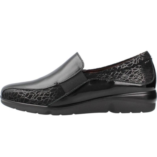 ZAPATO MUJER PITILLOS MANOLETINA GUCCI ELASTICOS 10000 NEGRO 2