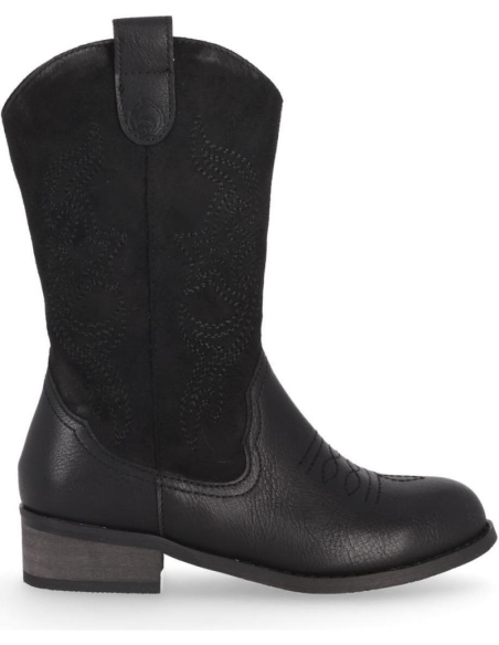 BOTA CAMPERA CHIKA 10 NEGRO LISY 21