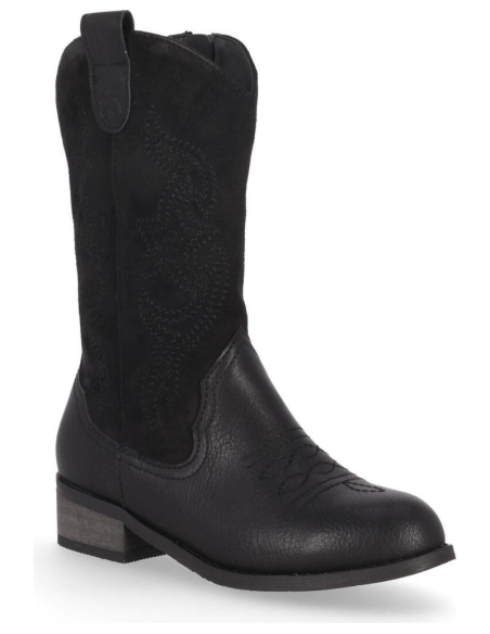 BOTA CAMPERA CHIKA 10 NEGRO LISY 21