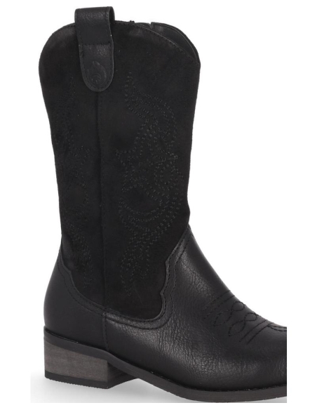 BOTA CAMPERA CHIKA 10 NEGRO LISY 21