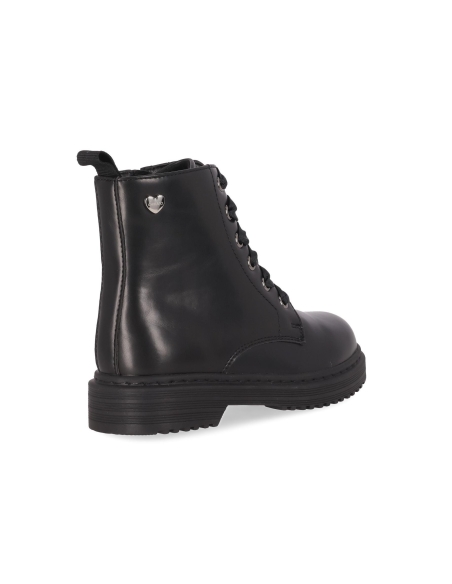 BOTIN NIÑA MILITAR HOLANDA CHIKA 10 NEGRO