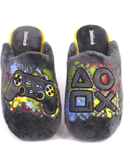 ZAPATILLA ESTAR POR CASA HOMBRE DEVALVERDE. 3534 GRIS