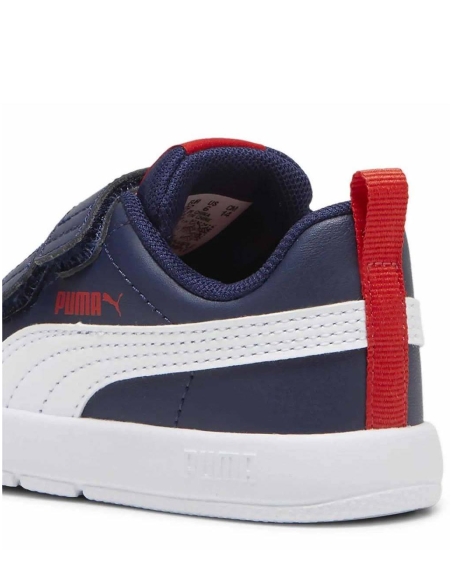 ZAPATILLA DEPORTE NIÑO PUMA VELCRO 310252 MARINO
