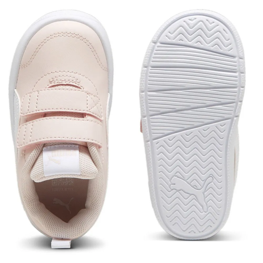 ZAPATILLA DEPORTE NIÑA PUMA VELCRO ROSA 310252