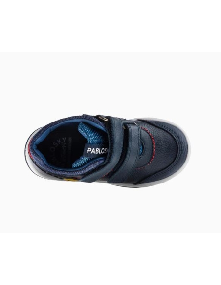BOTITA NIÑO VELCRO PABLOSKY PIEL MARINO 515723