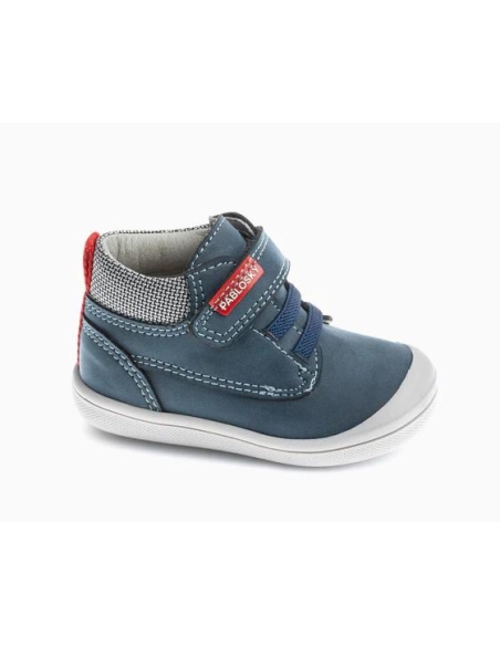 BOTITA NIÑO PRIMEROS PASOS PABLOSKY 044241 NOBUCK JEANS VELC