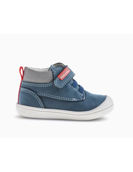 BOTITA NIÑO PRIMEROS PASOS PABLOSKY 044241 NOBUCK JEANS VELC