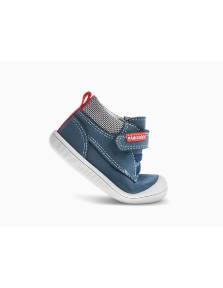 BOTITA NIÑO PRIMEROS PASOS PABLOSKY 044241 NOBUCK JEANS VELC