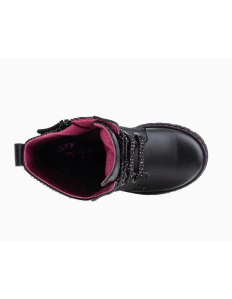 BOTITA BOMBER PABLOSKY NIÑA  CREMALLERA LATERAL 433915 PIEL