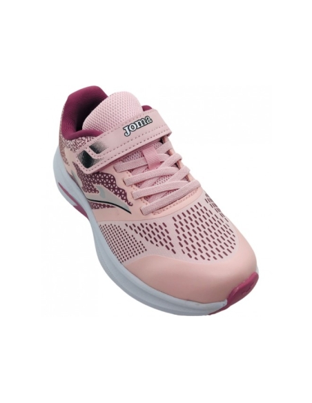 ZAPATILLA DEPORTE NIÑA JOMA VELCRO. SPEED JR 2413 ROSA
