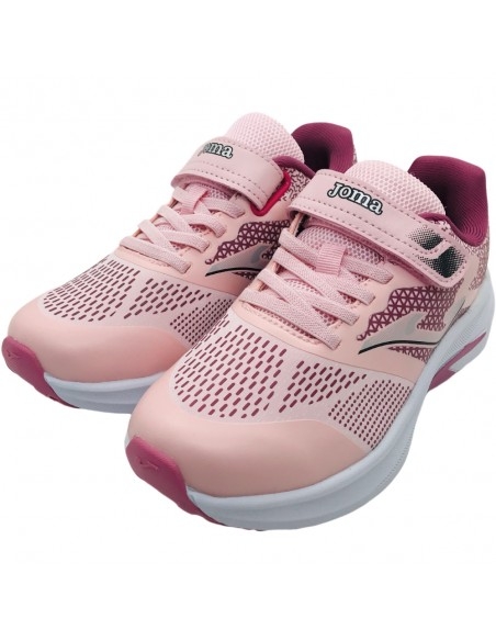 ZAPATILLA DEPORTE NIÑA JOMA VELCRO. SPEED JR 2413 ROSA