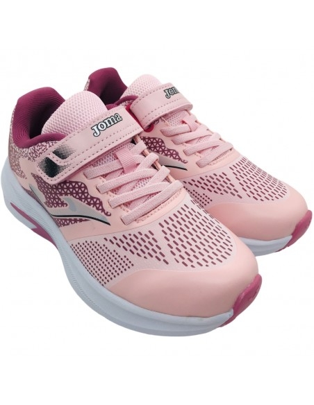 ZAPATILLA DEPORTE NIÑA JOMA VELCRO. SPEED JR 2413 ROSA