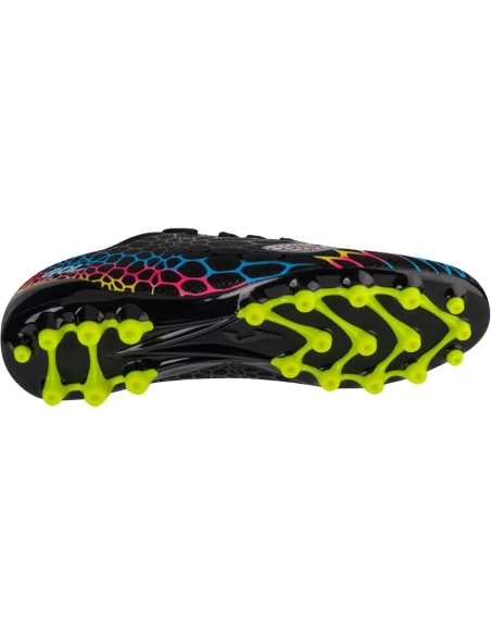 BOTAS FÚTBOL CÉSPED ARTIFICIAL JOMA. TACOS NEGRO GOLW24001AG