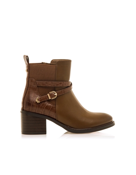 BOTÍN SEÑORA MUSTANG MARRÓN. 63494