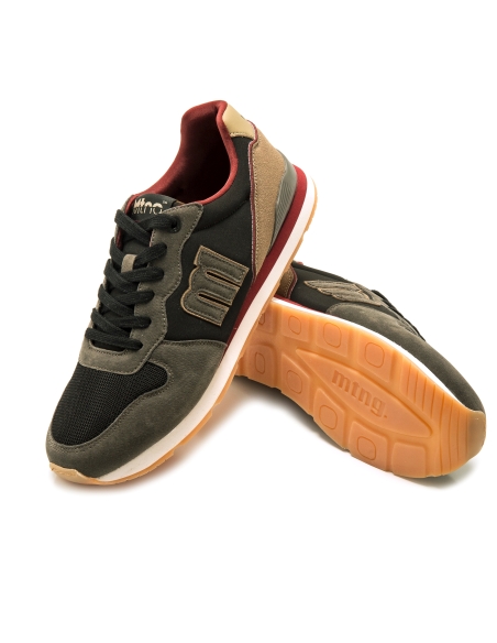 ZAPATILLA CASUAL HOMBRE MUSTANG NEGRO. 84467-N