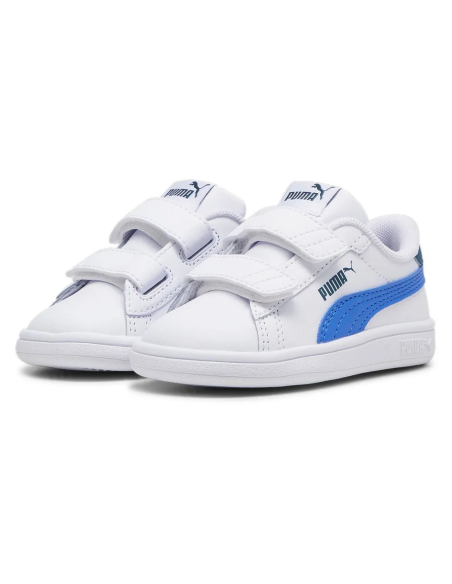 ZAPATILLA DEPORTE NIÑO PUMA VELCRO BLANCO 392034