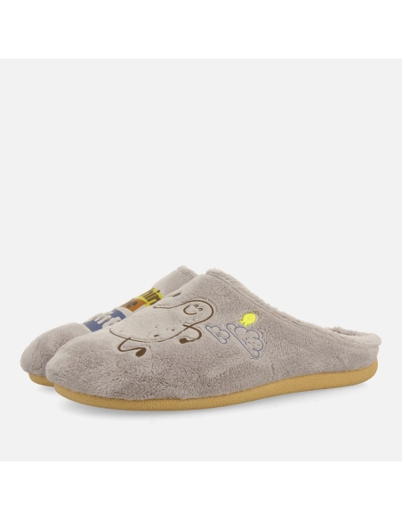 ZAPATILLA ESTAR POR CASA CHICO 73496-GENESEE GRIS