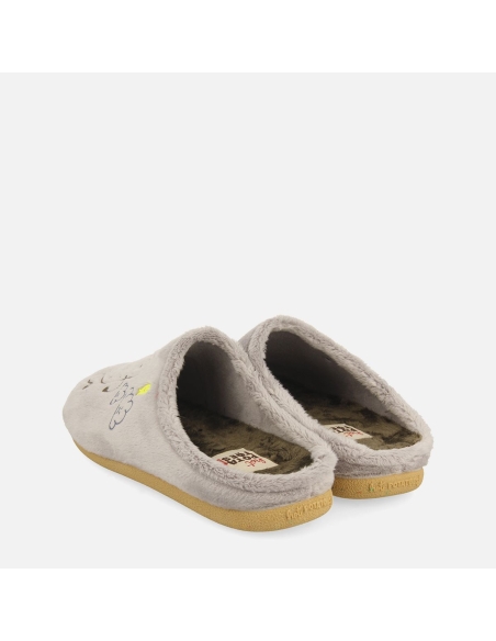 ZAPATILLA ESTAR POR CASA CHICO 73496-GENESEE GRIS
