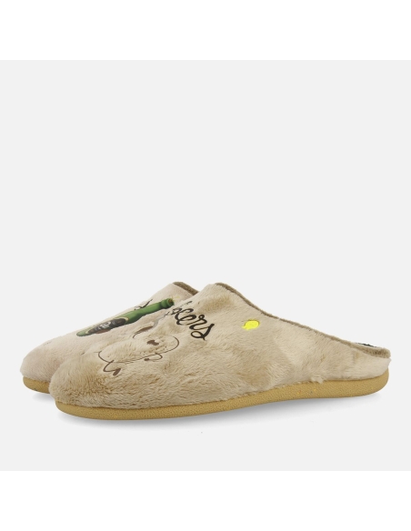 ZAPATILLA ESTAR POR CASA CHICO 73465-KORMEND GIOSEPPO BEIG
