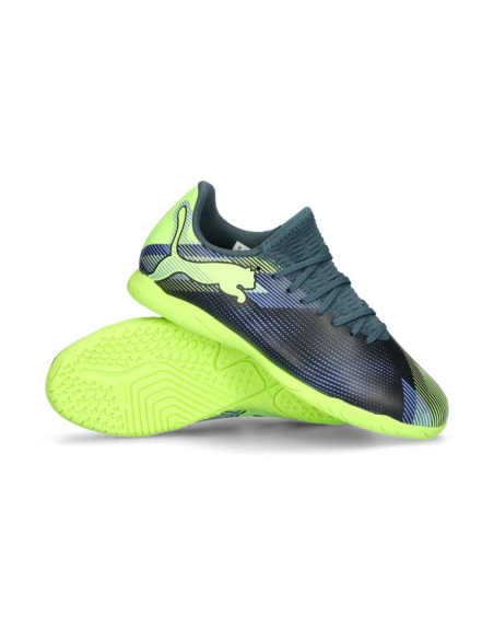 BOTA FUTBOL SALA PUMA 107952 FUTURE 7 PLAY GRIS