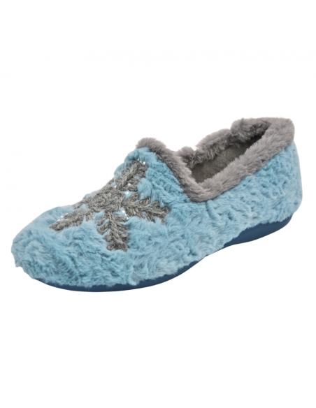 ZAPATILLA ESTAR POR CASA MUJER DEVALVERDE 6066 COPO ESTRELLA