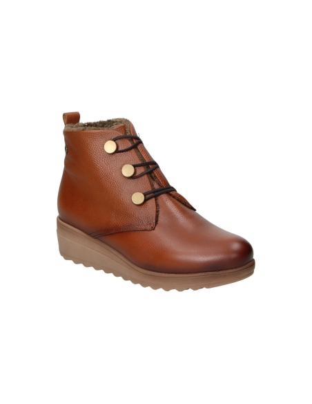 BOTIN MUJER EN PIEL CUERO 5063 TARKE