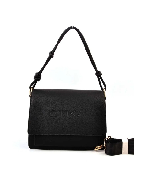 MOCHILA ETIKA NEGRO B30118